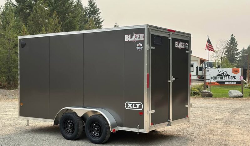 2026 Alcom NXT 7×14 Barn Doors 7’ Tall Aluminum Contractor Trailer