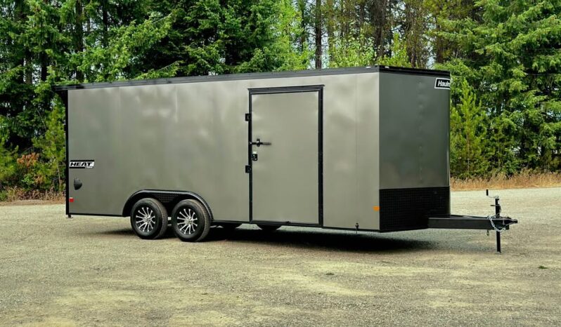 2026 Haulmark 8.5×20 Enclosed Trailer – Race Package, Cabinets, Blackout Trim