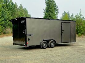 2026 Haulmark 8.5×20 Enclosed Trailer – Race Package, Cabinets, Blackout Trim