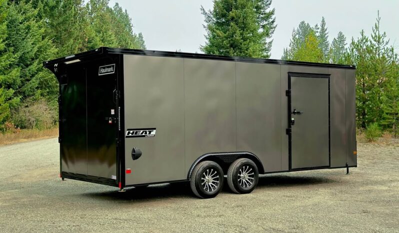 2026 Haulmark 8.5×20 Enclosed Trailer – Race Package, Cabinets, Blackout Trim