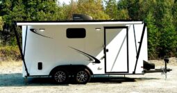 2026 Haulmark NOMAD 7×16 Hybrid Trailer | A/C | Solar | Awning | Finished Interior