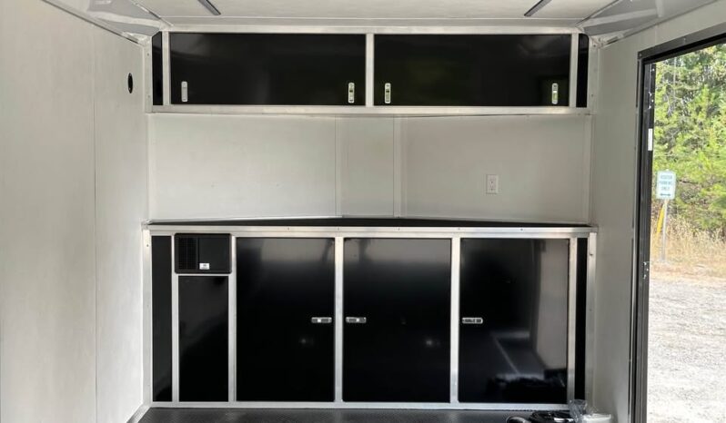 2026 Haulmark 8.5×20 Enclosed Trailer – Race Package, Cabinets, Blackout Trim