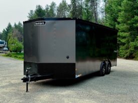 2026 Haulmark 8.5×20 Enclosed Trailer – Race Package, Cabinets, Blackout Trim