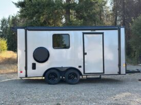 2026 Haulmark 7×16 Offgrid Multi-purpose Trailer | Insulated | 3.5k Torsion Axles | Awning | RV Windows