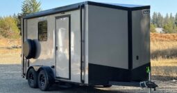 2026 Haulmark 7×16 Multi-purpose Trailer | Finished | Recessed E-tracks | Awning | RV Windows | 30 amp