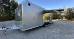 2026 Alcom NXT 8.5×20 Aluminum Enclosed Trailer | Gullwing Door | Flat Front