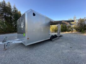 2026 Alcom NXT 8.5×20 Aluminum Enclosed Trailer | Gullwing Door | Flat Front