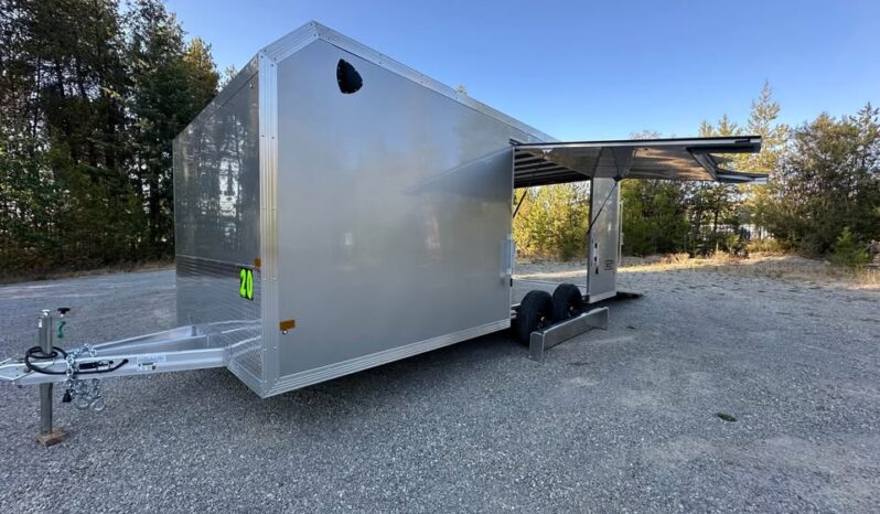 2026 Alcom NXT 8.5×20 Aluminum Enclosed Trailer | Gullwing Door | Flat Front