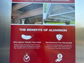 2026 Alcom NXT 8.5×20 Aluminum Enclosed Trailer | Gullwing Door | Flat Front