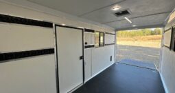 2026 Haulmark 7×16 Multi-purpose Trailer | Finished | Recessed E-tracks | Awning | RV Windows | 30 amp