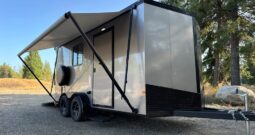 2026 Haulmark 7×16 Multi-purpose Trailer | Finished | Recessed E-tracks | Awning | RV Windows | 30 amp