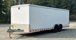 2008 Wells Cargo 8.5×24 Enclosed Trailer | Barn Doors | 12k axle