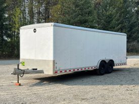 2008 Wells Cargo 8.5×24 Enclosed Trailer | Barn Doors | 12k axle