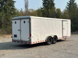 2008 Wells Cargo 8.5×24 Enclosed Trailer | Barn Doors | 12k axle