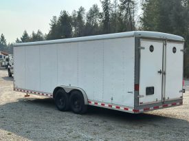 2008 Wells Cargo 8.5×24 Enclosed Trailer | Barn Doors | 12k axle