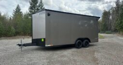 2026 Haulmark 8.5×18 Cargo Trailer | 90″ H | Beavertail | Phantom Trim