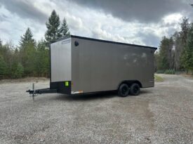 2026 Haulmark 8.5×18 Cargo Trailer | 90″ H | Beavertail | Phantom Trim