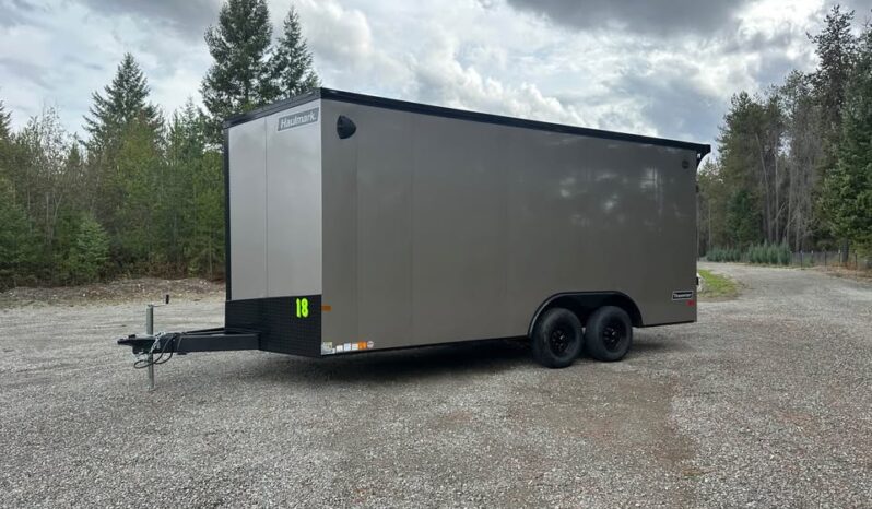 For sale 2026 Haulmark 8.5x18 Cargo Trailer | 90" H | Beavertail | Phantom Trim