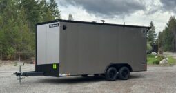 2026 Haulmark 8.5×18 Cargo Trailer | 90″ H | Beavertail | Phantom Trim