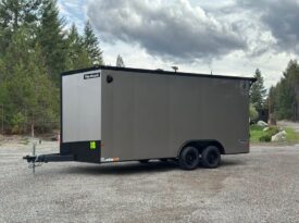 2026 Haulmark 8.5×18 Cargo Trailer | 90″ H | Beavertail | Phantom Trim