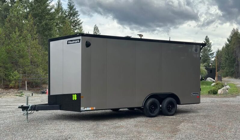 
								2026 Haulmark 8.5×18 Cargo Trailer | 90″ H | Beavertail | Phantom Trim full									