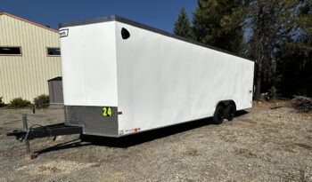 2026 Haulmark 8.5×24 Enclosed Cargo Trailer | 7′ H | Beavertail | Recessed Rope-Rings