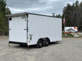 2026 Haulmark 8.5×16 ATV UTV Trailer | Extra Height | E-tracks| Spoiler
