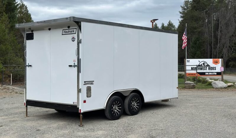 
								2026 Haulmark 8.5×16 ATV UTV Trailer | Extra Height | E-tracks| Spoiler full									