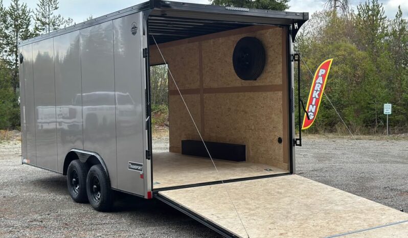 
								2026 Haulmark 8.5×18 Cargo Trailer | 90″ H | Beavertail | Phantom Trim full									