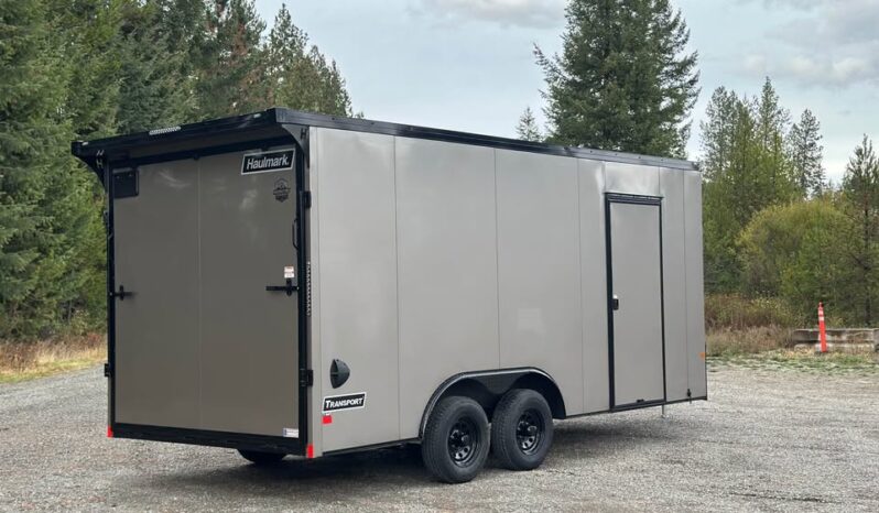 
								2026 Haulmark 8.5×18 Cargo Trailer | 90″ H | Beavertail | Phantom Trim full									