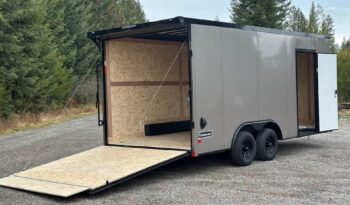 
										2026 Haulmark 8.5×18 Cargo Trailer | 90″ H | Beavertail | Phantom Trim full									