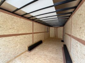 2026 Haulmark 8.5×24 Cargo/Car Hauler | Dual Color | Extra Tall 7’6” | Torsion Axles | Spoiler