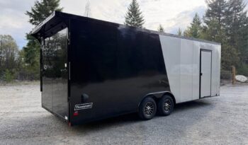 
										2026 Haulmark 8.5×24 Cargo/Car Hauler | Dual Color | Extra Tall 7’6” | Torsion Axles | Spoiler full									