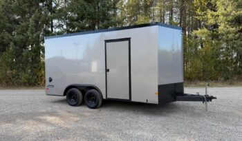 2026 Haulmark 8.5×16 SXS Trailer | 7’6″ Tall | Ext Tongue | Beavertail