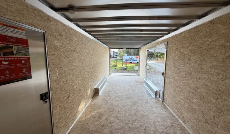 2026 Alcom 8.5×24 Enclosed Car Hauler |All Aluminum | H 7’ | Gullwing Door