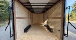 2026 Haulmark 8.5×16 SXS Trailer | 7’6″ Tall | Ext Tongue | Beavertail