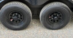 2026 Haulmark 8.5×16 SXS Trailer | 7’6″ Tall | Ext Tongue | Beavertail