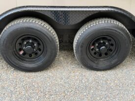 2026 Haulmark 8.5×16 SXS Trailer | 7’6″ Tall | Ext Tongue | Beavertail
