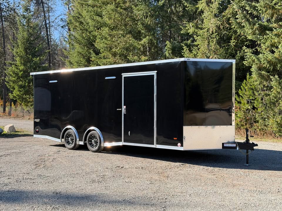 For sale Scout Performance 8.5x22 Enclosed Race Car Trailer | Fully Finished | Loaded