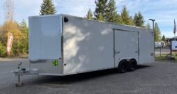 2026 Alcom 8.5×24 Enclosed Car Hauler |All Aluminum | H 7’ | Gullwing Door