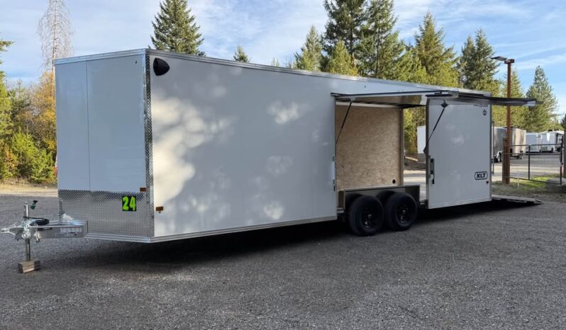 2026 Alcom 8.5×24 Enclosed Car Hauler |All Aluminum | H 7’ | Gullwing Door