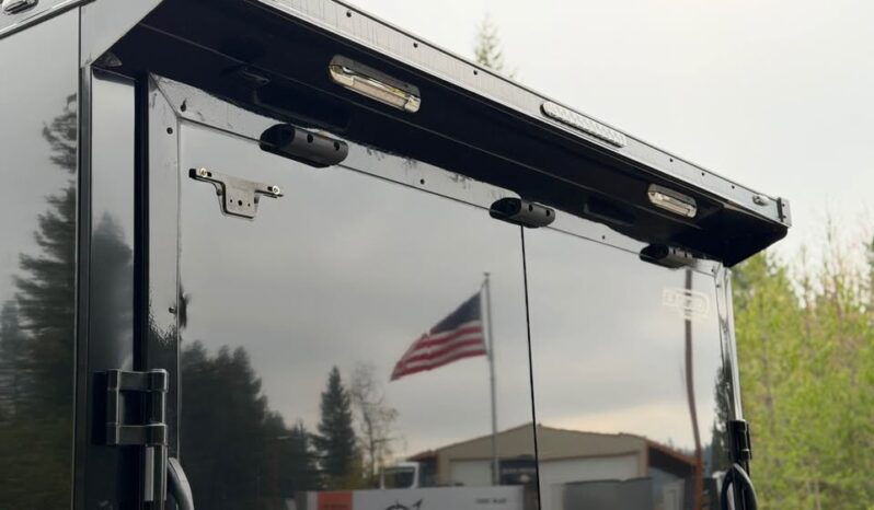 
								2026 Bravo Scout 8.5×18 Enclosed Trailer | Spread Axle| Beavertail | .08 Black Hardbody Exterior full									