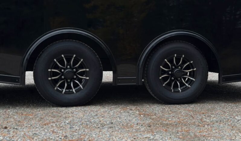 
								2026 Bravo Scout 8.5×18 Enclosed Trailer | Spread Axle| Beavertail | .08 Black Hardbody Exterior full									