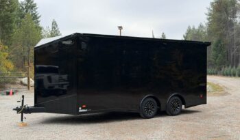 
										2026 Bravo Scout 8.5×18 Enclosed Trailer | Spread Axle| Beavertail | .08 Black Hardbody Exterior full									