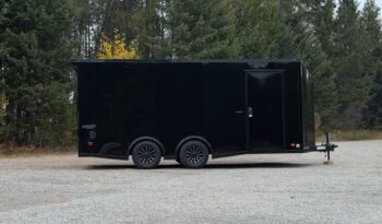 
										2026 Bravo Scout 8.5×18 Enclosed Trailer | Spread Axle| Beavertail | .08 Black Hardbody Exterior full									