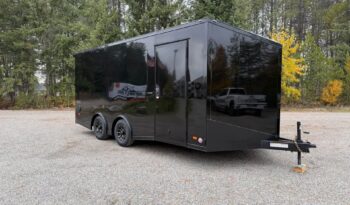
										2026 Bravo Scout 8.5×18 Enclosed Trailer | Spread Axle| Beavertail | .08 Black Hardbody Exterior full									
