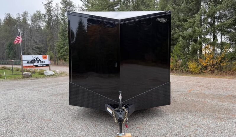 
								2026 Bravo Scout 8.5×18 Enclosed Trailer | Spread Axle| Beavertail | .08 Black Hardbody Exterior full									
