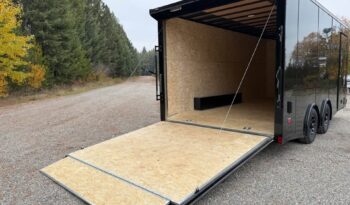 
										2026 Bravo Scout 8.5×18 Enclosed Trailer | Spread Axle| Beavertail | .08 Black Hardbody Exterior full									