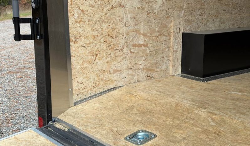 
								2026 Bravo Scout 8.5×18 Enclosed Trailer | Spread Axle| Beavertail | .08 Black Hardbody Exterior full									