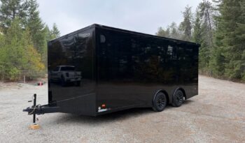 
										2026 Bravo Scout 8.5×18 Enclosed Trailer | Spread Axle| Beavertail | .08 Black Hardbody Exterior full									